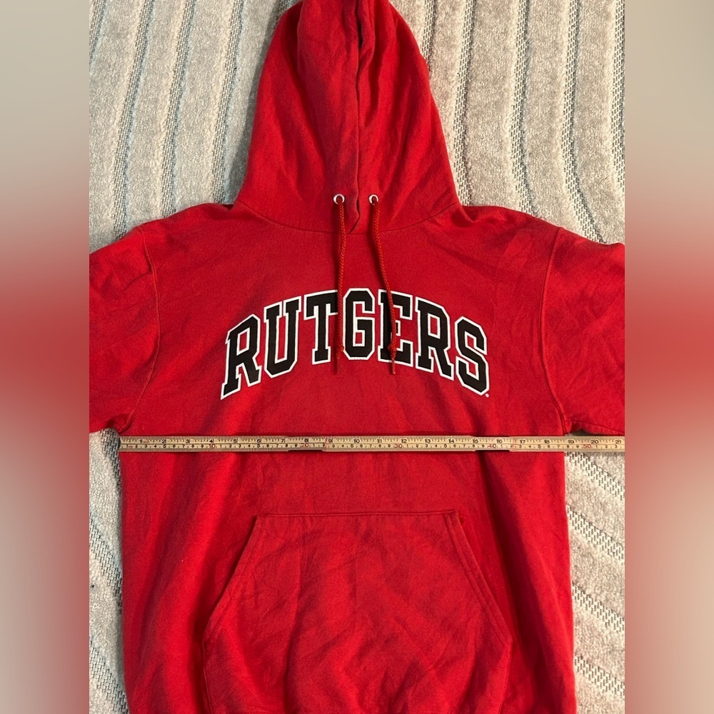 Rutgers University Champion Hoodie Sweatshirt - S - Picture 9 of 9